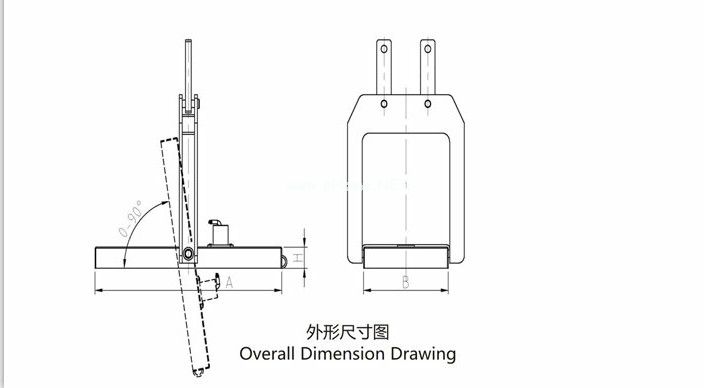 侧吊电永磁铁