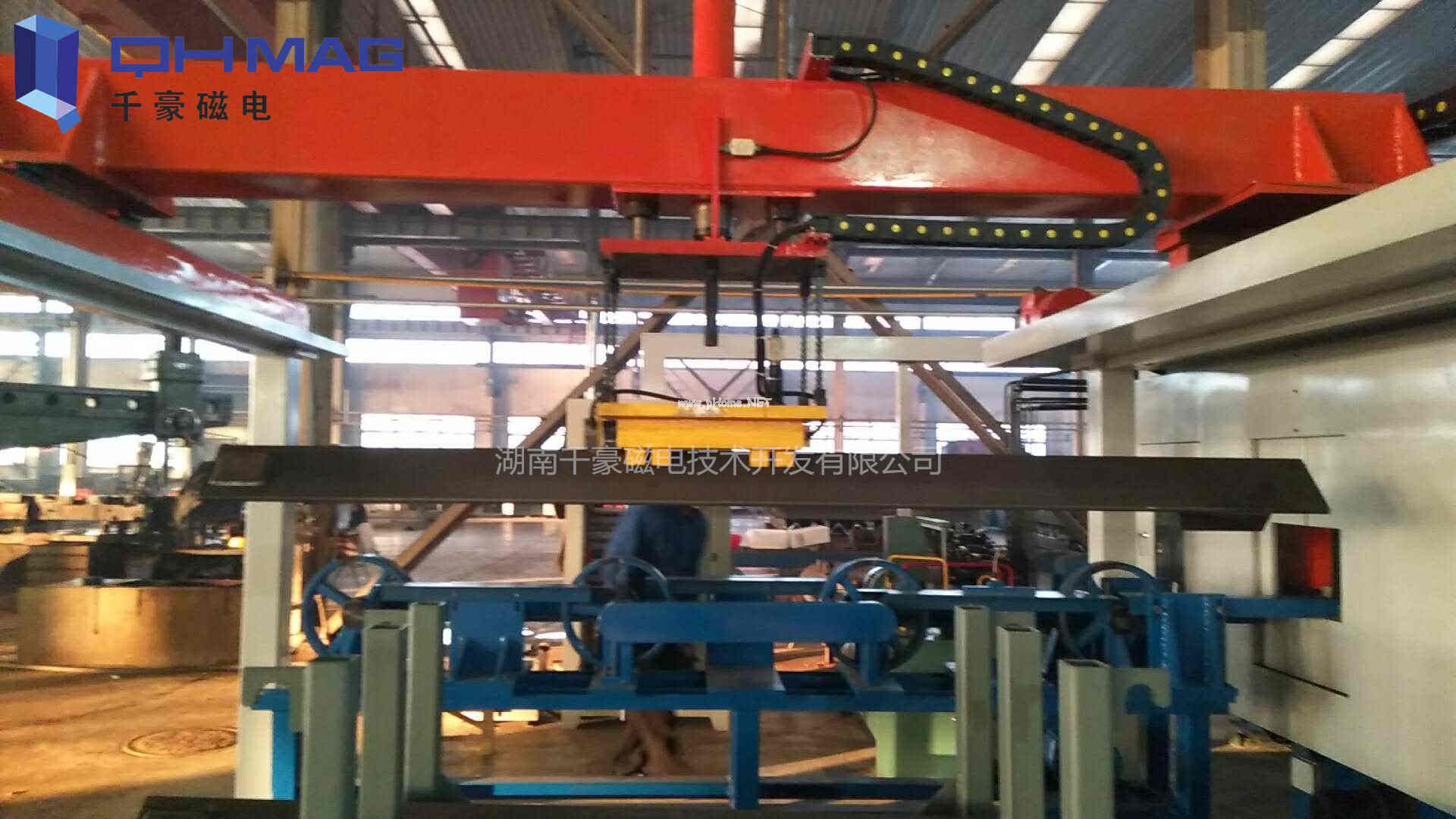 电永磁夹具搬运角铁，千豪磁电