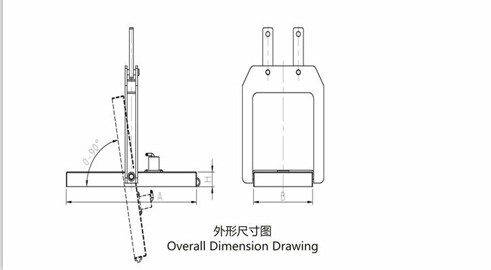 侧吊型电永磁