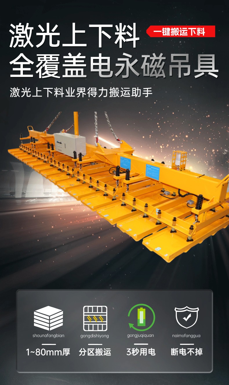 千豪全覆盖电永磁吊具