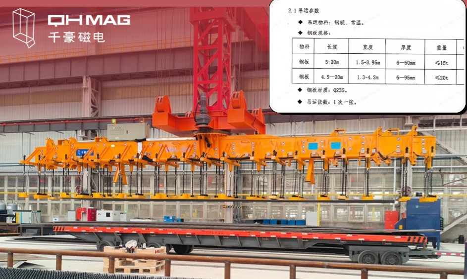 千豪起重电永磁铁，电永磁吊具，吊钢板专用夹具